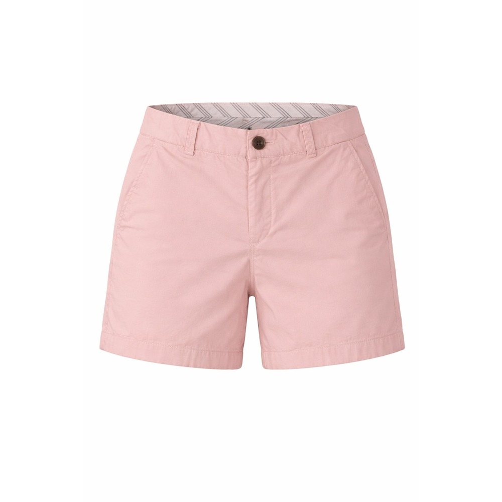 UNIQLO Women's Pink Chino Shorts Size 0 Cotton Classic Fit Mid Rise Pockets - Picture 1 of 13